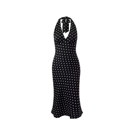 Dress Summer Halter Sleeveless Slim Slimming Dresses