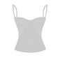 Summer Slim Lace Stitching Hollow Sexy Tops
