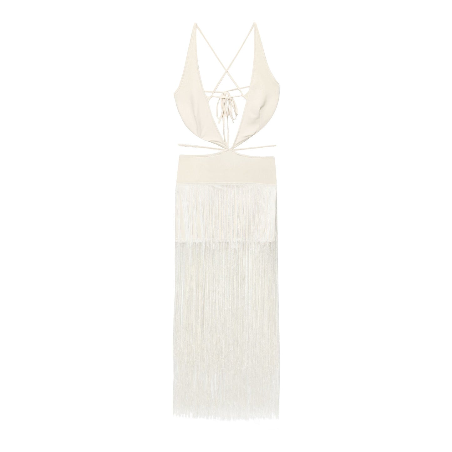 Women's Trendy Early Spring Tassel Dress Dresses