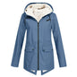 Casual Fleece Outdoor Mountaineering Hooded Waterproof Coats