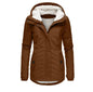 Women's Popular Classy Fleece-lined Hooded Warm Coats