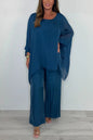 Fashion Loose Chiffon Long Sleeve Wide Suits
