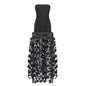 Tube Dress Three-dimensional Flower Pettiskirt Dinner Dresses