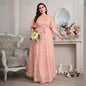 Women's Bridesmaid Dress Fashion Elegant High Waist Dresses