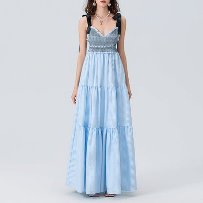 Women's Commuter Sleeveless Hot Long Strap Dress Dresses