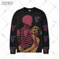 Women's & Men's & Street Gothic Autumn Pullover Knitwear