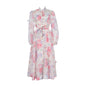 Catwalk Design Sense Hanging Flower Long Dresses