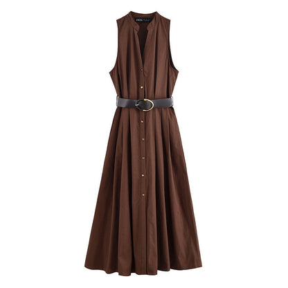 Women's Spring Design Sense Niche Slim Fit Slimming Dresses