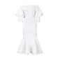 Cool Summer Lace Elegant Fishtail Dress Dresses