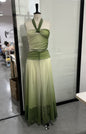 Sexy Halter Hollow Ribbon Exposed Navel Suits