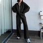 Women's Sports Style Long-sleeved Solid Color Long Suits