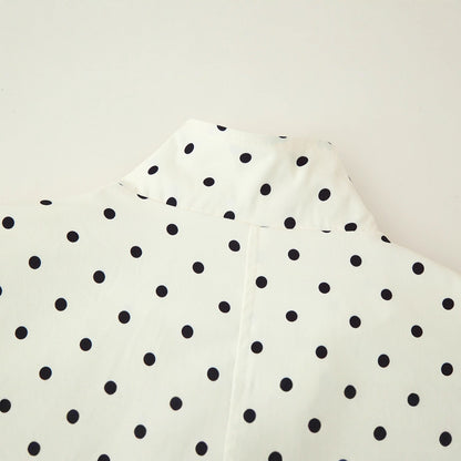 Summer Polka Dot Printed Long Sleeve Jackets