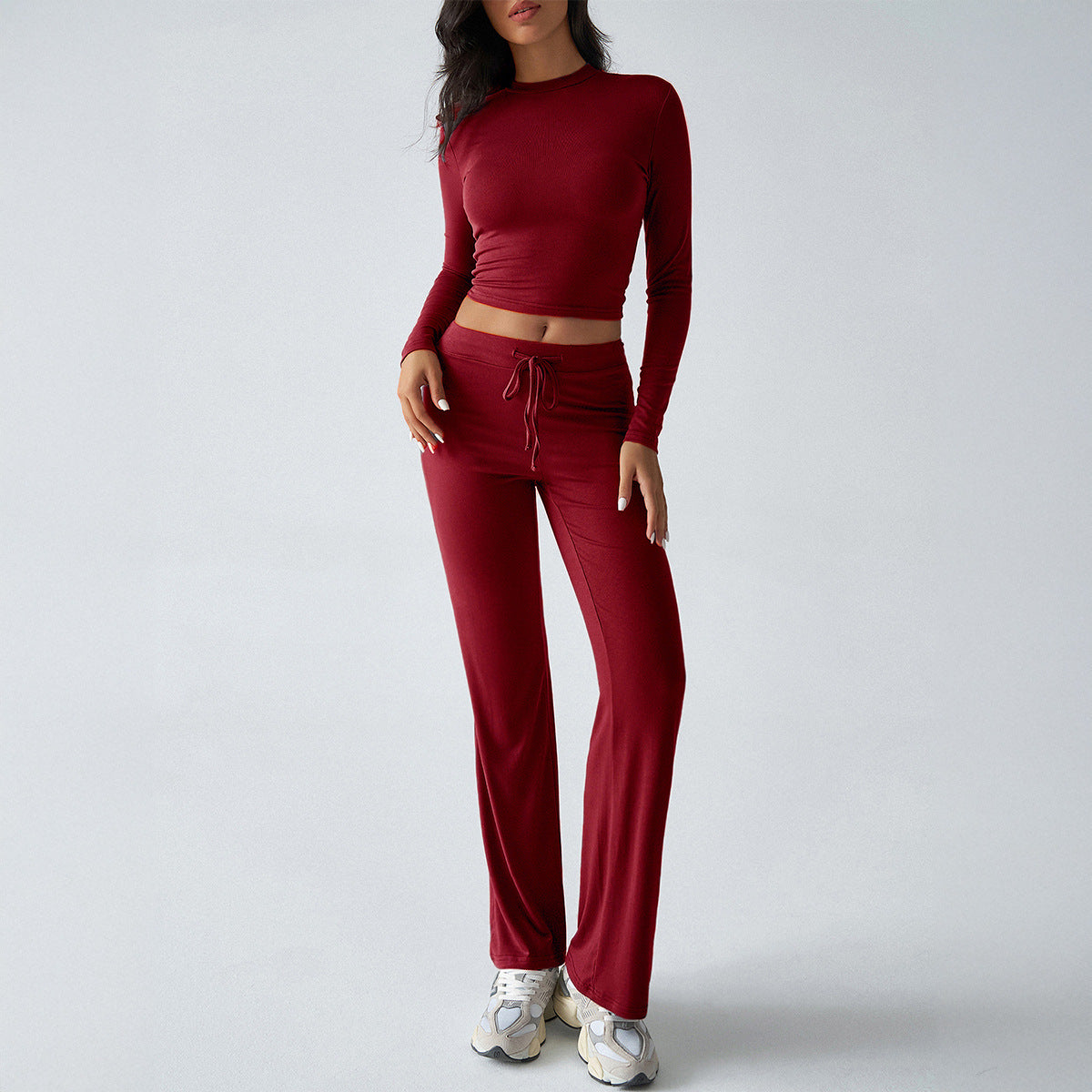 Women's Casual Sports Style Slim Long Sleeve Suits