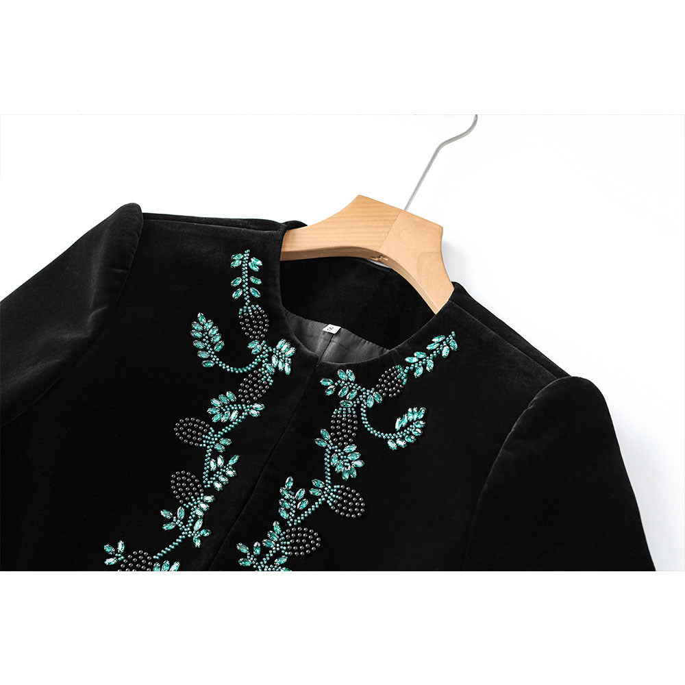 Veet High Waist Beaded Quality Fashion Suits