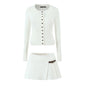 Women's Hot Slim Breasted Knitted High Waist Suits