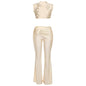 Women's Personalized Twisted Sexy Cutout Slim Trousers Suits