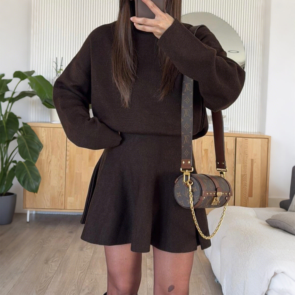 Women's Casual Vacation Style Long Sleeve Dress Clothing