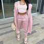 Women's Fashion Casual Hooded Long Sports Two-piece Suits