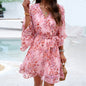 Women's Stylish Glamorous Elegant Printed Dress Dresses