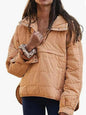 Women's Unique Glamorous Classic Zipper Warm Coats