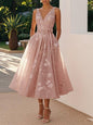 Women's Dress Party Sleeveless Digital Printing Vests
