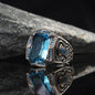 Men's Vintage Punk Style Alloy Hand Jewelry Rings