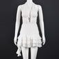 Women's Dress Hollow Pettiskirt Neck Strap Backless Dresses