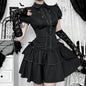 Women's Short-sleeved Dress Summer Retro Wear College Skirts