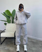 Women's Fashion Minimalist Long Sleeve Solid Color Suits