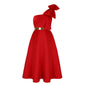 Women's Wear Solid Color Sexy Dress Banquet Dresses