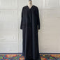Women's Retro Loose Multicolor Long Outer Batch Coats