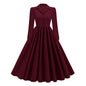 Women's Sleeve Autumn Retro French Style Commuting Dresses