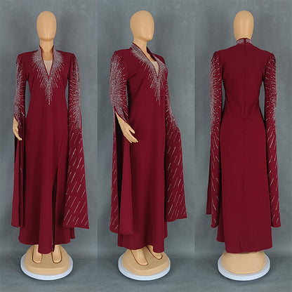 Women's Light Luxury Fashion Dress Rhinestone Style Dresses