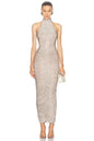 Women's Affordable Luxury Rhinestone Strap Dress Backless Dresses