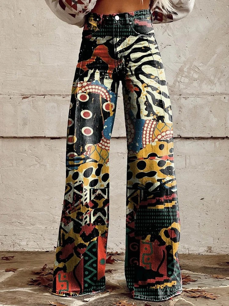 Women's Slouchy Classic Casual Thin Trousers Jeans