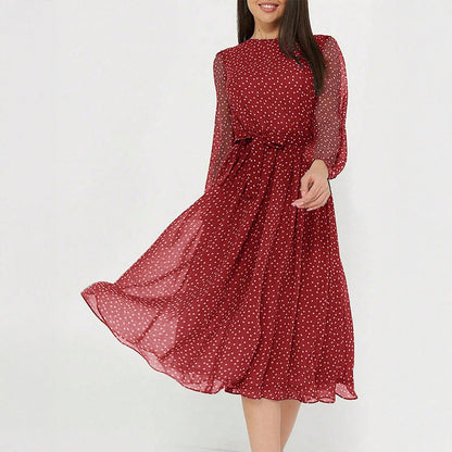 Women's Holiday Casual Floral Dress For Dresses