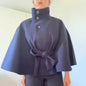 Women's Fashion Loose Lapel Bathrobe Belt Coats