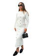 Autumn French Retro Slim Fit Slimming Knitted Dresses