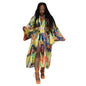 Women's Artificial Silk Fashion Casual Trench Coats