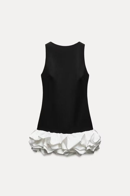 Women's Unique Loose Pleated One-piece Dress Dresses