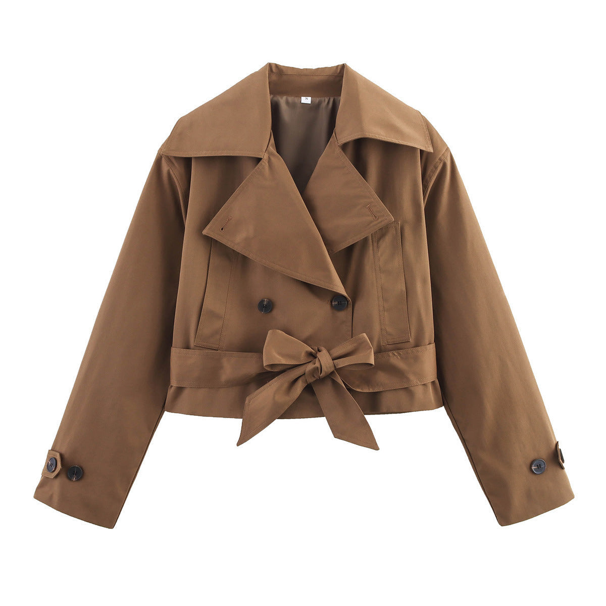 Women's Durable Autumn Fashion Series Belt Coats