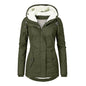 Women's Popular Classy Fleece-lined Hooded Warm Coats