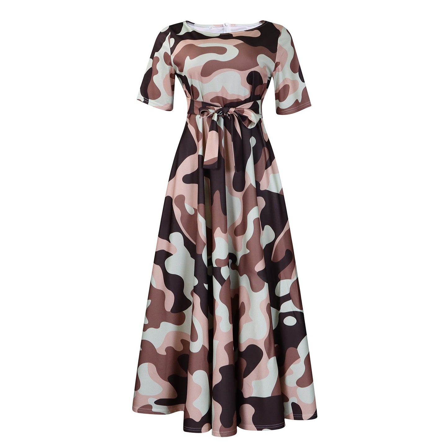 Women's Fashion Elegant Tied African Sleeve Large Dresses