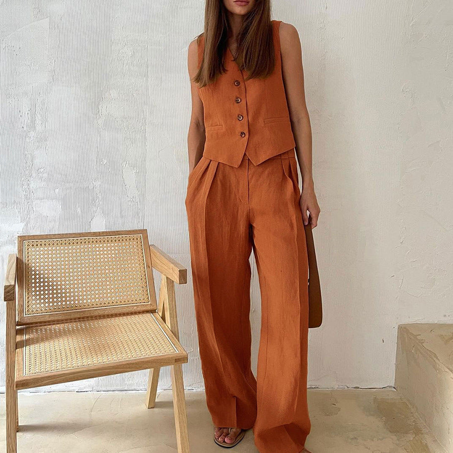 Spring Fashion Casual Single-breasted Idle Style Suits