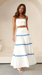 Summer Simple Sexy Corrugated Tube Oversized Suits