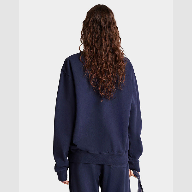 Women's American Niche Letter Printing Fleece Sports Sweaters
