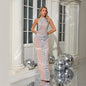 Chain Skinny Sleeveless Long Dress High Quality Fashionable Sexy Dresses