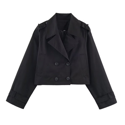 Women's Innovative Classic Double Breasted Trench Coats