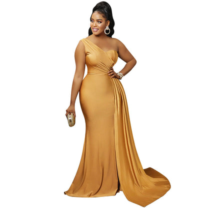 Women's Solid Color Party Tight Sleeve Dress Dresses