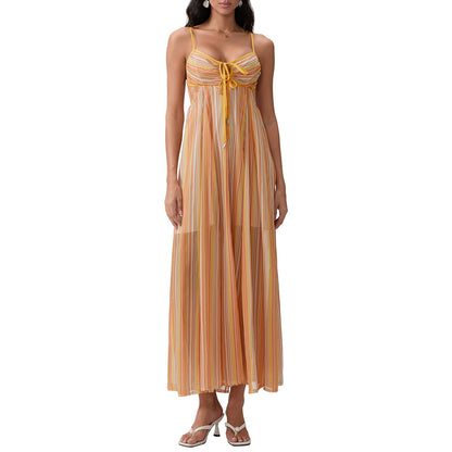 Women's Innovative Long Floral Print Dress Dresses